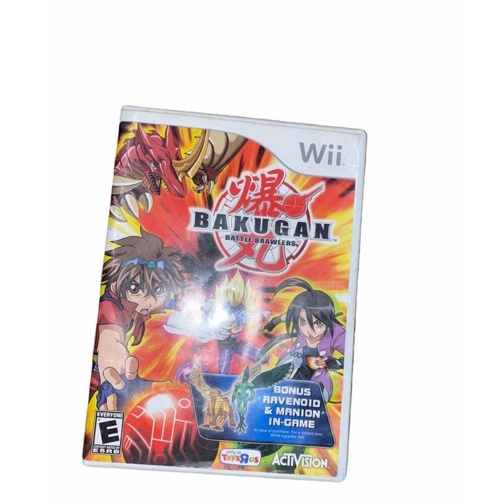 Wii game Bakugan Battle brawlers